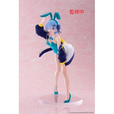 RE: ZERO - Rem (Jacket Bunny Ver.) Renewal Coreful Taito PVC Figure 18 cm