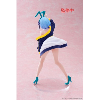 RE: ZERO - Rem (Jacket Bunny Ver.) Renewal Coreful Taito PVC Figure 18 cm