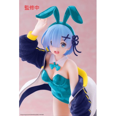 RE: ZERO - Rem (Jacket Bunny Ver.) Renewal Coreful Taito PVC Figure 18 cm