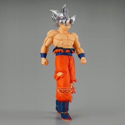 DRAGON BALL SUPER - Son Goku Ultra Instinct Solid Edge Works Banpresto PVC Figure 20 cm