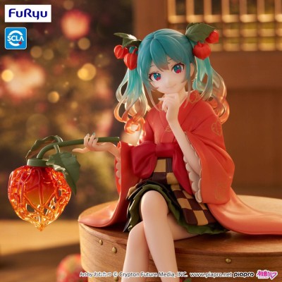 HATSUNE MIKU - Flower Fairy Winter Cherry Noodle Stopper Furyu PVC Figure 15 cm