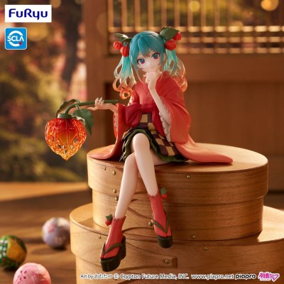 HATSUNE MIKU - Flower Fairy Winter Cherry Noodle Stopper Furyu PVC Figure 15 cm