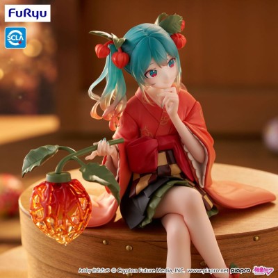 HATSUNE MIKU - Flower Fairy Winter Cherry Noodle Stopper Furyu PVC Figure 15 cm