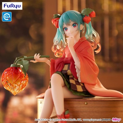 HATSUNE MIKU - Flower Fairy Winter Cherry Noodle Stopper Furyu PVC Figure 15 cm