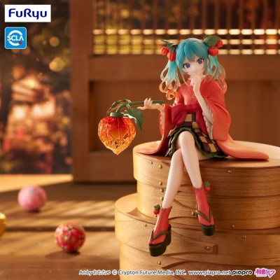 HATSUNE MIKU - Flower Fairy Winter Cherry Noodle Stopper Furyu PVC Figure 15 cm