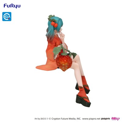HATSUNE MIKU - Flower Fairy Winter Cherry Noodle Stopper Furyu PVC Figure 15 cm