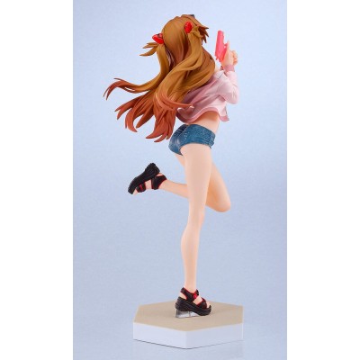 EVANGELION - Asuka Shikinami Langley Beach Queens Pop Up Parade L PVC Figure 22 cm