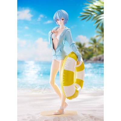 EVANGELION - Rei Ayanami Beach Queens Pop Up Parade L PVC Figure 22 cm