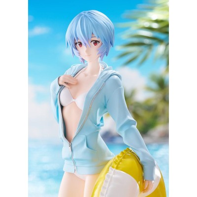 EVANGELION - Rei Ayanami Beach Queens Pop Up Parade L PVC Figure 22 cm