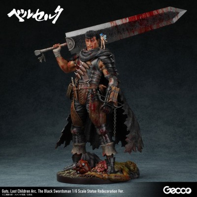 BERSERK - Guts Lost Children Arc The Black Swordsman Redecoration Ver. 1/6 Gekko Figure  38 cm