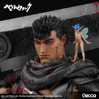 BERSERK - Guts Lost Children Arc The Black Swordsman Redecoration Ver. 1/6 Gekko Figure  38 cm