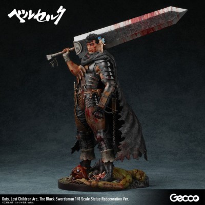 BERSERK - Guts Lost Children Arc The Black Swordsman Redecoration Ver. 1/6 Gekko Figure  38 cm