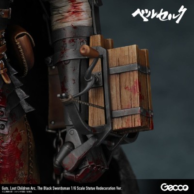 BERSERK - Guts Lost Children Arc The Black Swordsman Redecoration Ver. 1/6 Gekko Figure  38 cm
