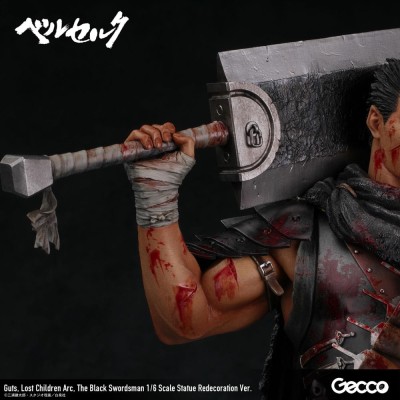BERSERK - Guts Lost Children Arc The Black Swordsman Redecoration Ver. 1/6 Gekko Figure  38 cm
