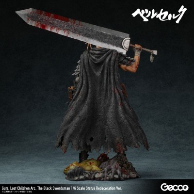 BERSERK - Guts Lost Children Arc The Black Swordsman Redecoration Ver. 1/6 Gekko Figure  38 cm