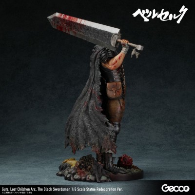 BERSERK - Guts Lost Children Arc The Black Swordsman Redecoration Ver. 1/6 Gekko Figure  38 cm