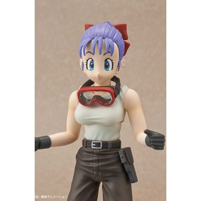 DRAGON BALL - Bulma Motorcycle Figure rise Bandai Model Kit 15 cm