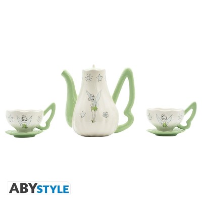 DISNEY - Teapot with Tinkerbell cups set - Teiera con tazze 1200 ml