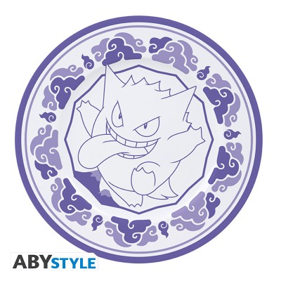 POKEMON - Set of 4 Plates - Japanese Style