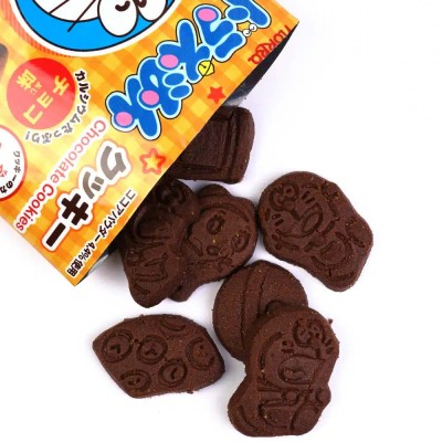 DORAEMON - Biscotti al cioccolato a forma di Doraemon