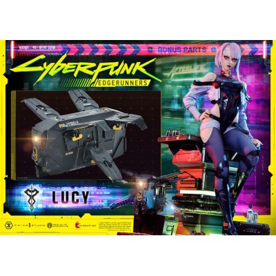 CYBERPUNK EDGERUNNERS - Lucy Deluxe Bonus Version Real Elite Masterline Series Prime 1 Studio 1/4 Statue 50 cm