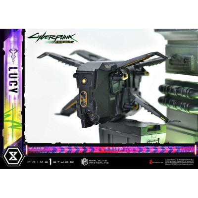 CYBERPUNK EDGERUNNERS - Lucy Deluxe Bonus Version Real Elite Masterline Series Prime 1 Studio 1/4 Statue 50 cm