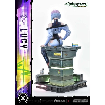 CYBERPUNK EDGERUNNERS - Lucy Deluxe Bonus Version Real Elite Masterline Series Prime 1 Studio 1/4 Statue 50 cm