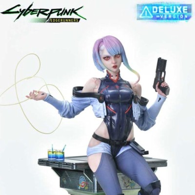 CYBERPUNK EDGERUNNERS - Lucy Deluxe Version Real Elite Masterline Series Prime 1 Studio 1/4 Statue 50 cm