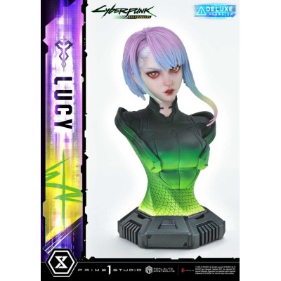 CYBERPUNK EDGERUNNERS - Lucy Deluxe Version Real Elite Masterline Series Prime 1 Studio 1/4 Statue 50 cm