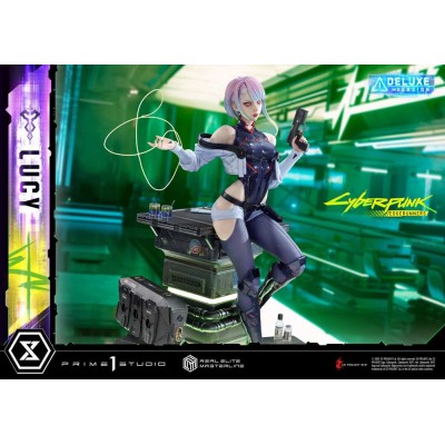 CYBERPUNK EDGERUNNERS - Lucy Deluxe Version Real Elite Masterline Series Prime 1 Studio 1/4 Statue 50 cm