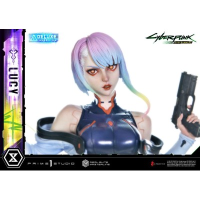 CYBERPUNK EDGERUNNERS - Lucy Deluxe Version Real Elite Masterline Series Prime 1 Studio 1/4 Statue 50 cm