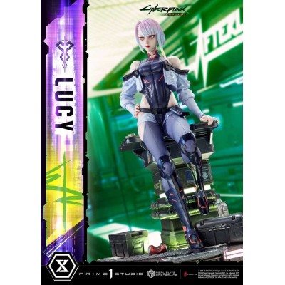 CYBERPUNK EDGERUNNERS - Lucy Deluxe Version Real Elite Masterline Series Prime 1 Studio 1/4 Statue 50 cm