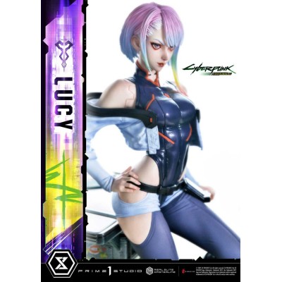 CYBERPUNK EDGERUNNERS - Lucy Deluxe Version Real Elite Masterline Series Prime 1 Studio 1/4 Statue 50 cm