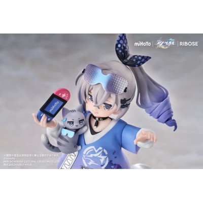 HONKAI STAR RAIL - Silver Wolf Ver. Rise Up Little Cat Series Ribose PVC Figure 19 cm