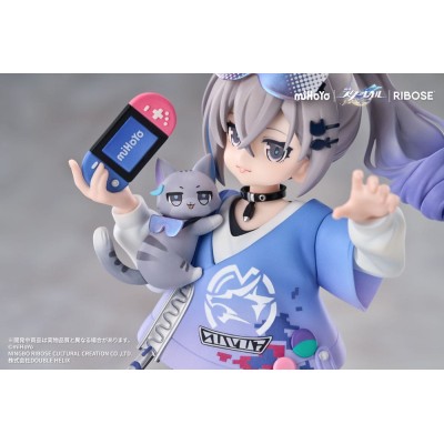 HONKAI STAR RAIL - Silver Wolf Ver. Rise Up Little Cat Series Ribose PVC Figure 19 cm