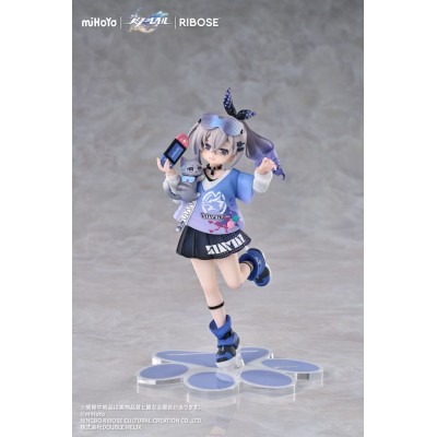 HONKAI STAR RAIL - Silver Wolf Ver. Rise Up Little Cat Series Ribose PVC Figure 19 cm