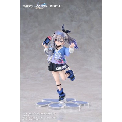 HONKAI STAR RAIL - Silver Wolf Ver. Rise Up Little Cat Series Ribose PVC Figure 19 cm