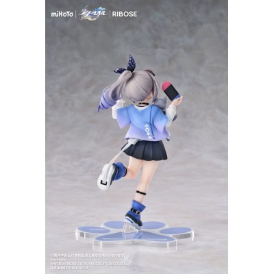HONKAI STAR RAIL - Silver Wolf Ver. Rise Up Little Cat Series Ribose PVC Figure 19 cm