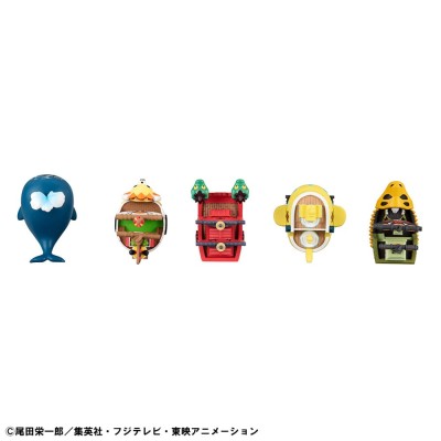 ONE PIECE - Yuracolle Series Trading Figure 5-Pack Grand Line Vol. 2 6 cm