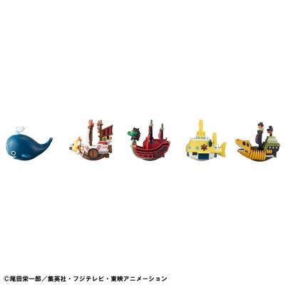 ONE PIECE - Yuracolle Series Trading Figure 5-Pack Grand Line Vol. 2 6 cm