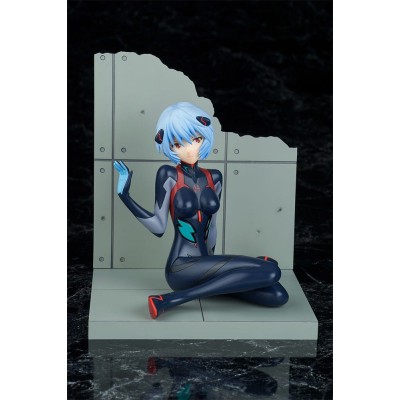 EVANGELION - Tentative Name Rei Ayanami Plugsuit Ver. New Movie Edition Bellfine 1/7 PVC Figure 10 cm