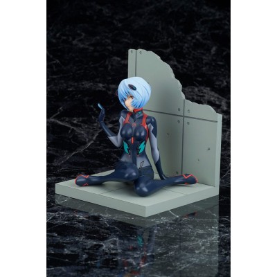 EVANGELION - Tentative Name Rei Ayanami Plugsuit Ver. New Movie Edition Bellfine 1/7 PVC Figure 10 cm