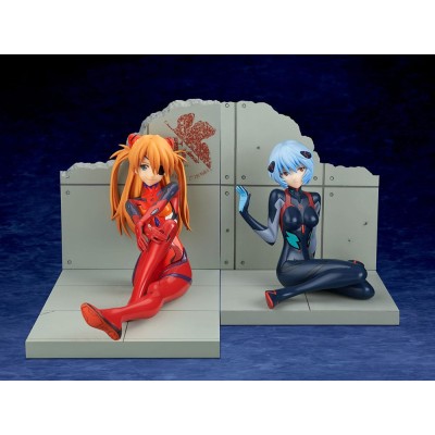 EVANGELION - Tentative Name Rei Ayanami Plugsuit Ver. New Movie Edition Bellfine 1/7 PVC Figure 10 cm