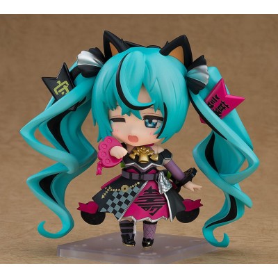 VOCALOID - Hatsune Miku Black Maneki Miku Ver. Character Vocal Series 01 Nendoroid Action Figure 10 cm