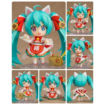 VOCALOID - Hatsune Miku Maneki Miku Ver. Character Vocal Series 01 Nendoroid Action Figure 10 cm