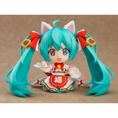 VOCALOID - Hatsune Miku Maneki Miku Ver. Character Vocal Series 01 Nendoroid Action Figure 10 cm
