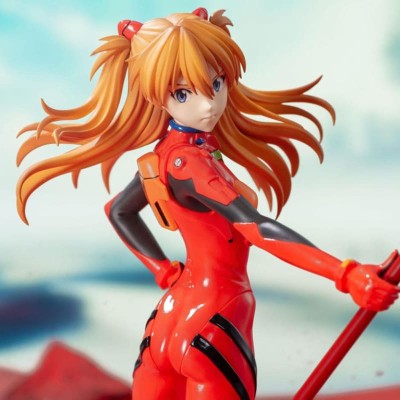 EVANGELION - Asuka Shikinami Langley x Spear of Longinus Luminasta Sega PVC Figure 20 cm