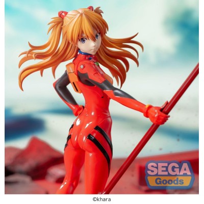 EVANGELION - Asuka Shikinami Langley x Spear of Longinus Luminasta Sega PVC Figure 20 cm