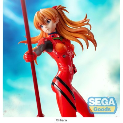 EVANGELION - Asuka Shikinami Langley x Spear of Longinus Luminasta Sega PVC Figure 20 cm