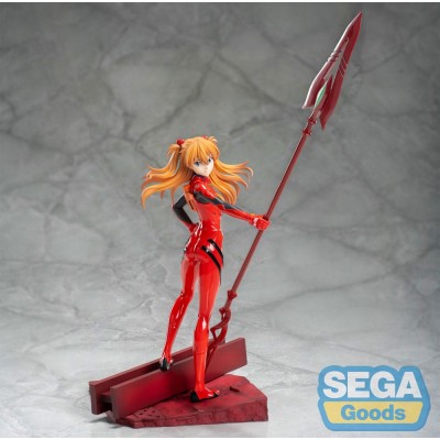 EVANGELION - Asuka Shikinami Langley x Spear of Longinus Luminasta Sega PVC Figure 20 cm